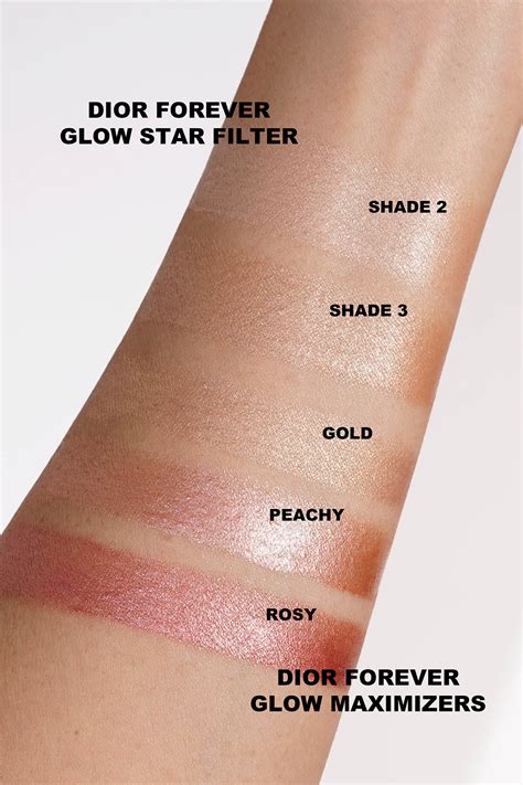 dior glow star filter shades|Dior Forever Glow Star Filter.